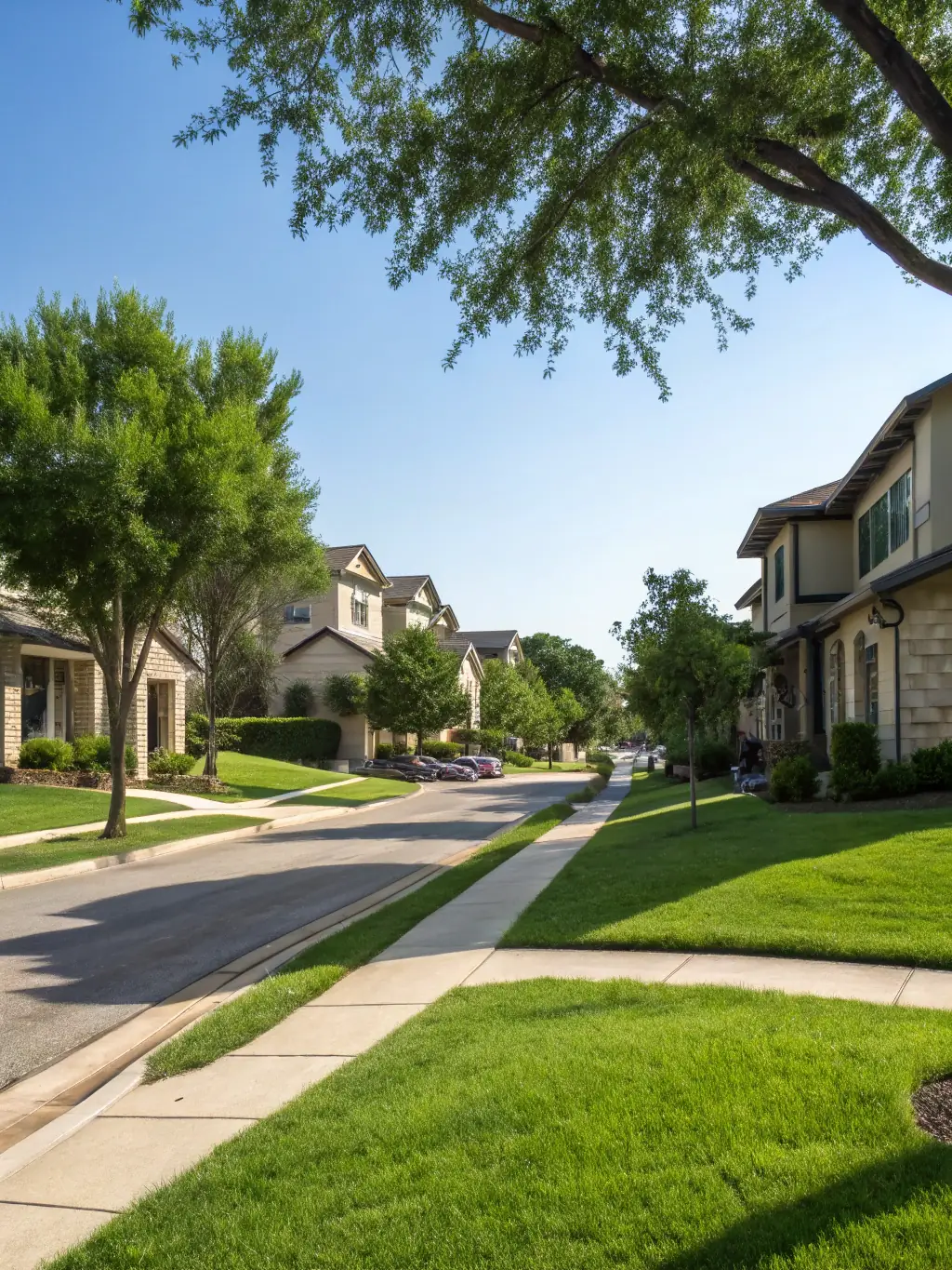 An aerial view of Austin, Texas, highlighting key landmarks and neighborhoods, emphasizing the company's local expertise and understanding of the area's security needs.